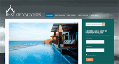 Desktop Screenshot of bestofvacation.com